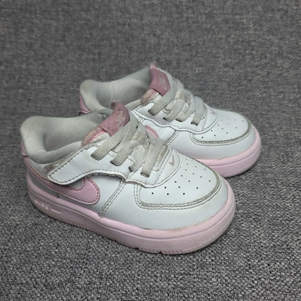 TODDLER NIKE FORCE 1 FN0236 100 - KIDS SIZE 7C